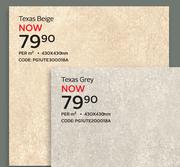 Texas Beige 430 x 430mm PG1UTE300018A-Per Sqm