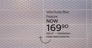 Vela Dusty Blue Feature 265x800mm-Per Sqm