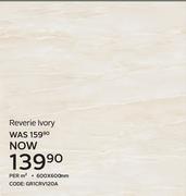 Reverie Ivory 600x600mm-Per Sqm