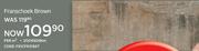 Franschoek Brown 200x600mm-Per Sqm