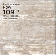 Rio Grande Wood 600x600mm-Per Sqm