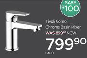 Tivoli Como Chrome Basin Mixer-Each