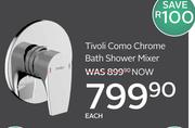 Tivoli Como Chrome Basin Shower Mixer-Each