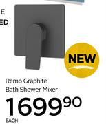 Remo Graphite Basin Shower Mixer-Each
