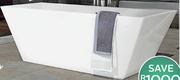 Aurora Rectangular White Freestanding Bath-1700 x 700 x 580mm Each