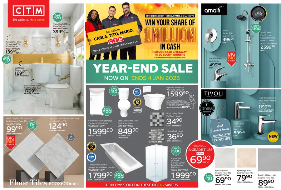 CTM : Year-End Sale (15 October 2025 - 04 January 2026)