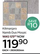 Kilimanjaro Namib Duo Mosaic 283 x 283mm-Each