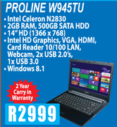 Proline W945TU