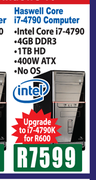 Haswell Core i7-4790 Computer