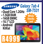 Samsung galaxy Tab4 SM-T531