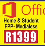 Microsoft Office 2016 Home & Student FPP-Medialess