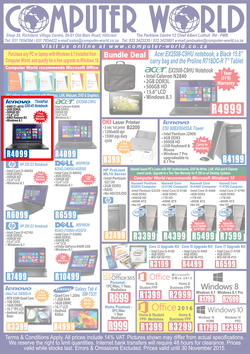 Computer World (23 Nov - 30 Dec 2015), page 1