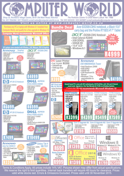 Computer World (23 Nov - 30 Dec 2015), page 1
