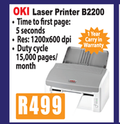 OKI Laser Printer B2200
