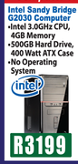 Intel Sandy Bridge G2030 Computer