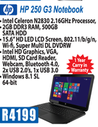 HP 250 G3 Notebook
