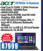 Acer Extensa 15 Notebook
