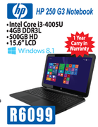 HP 250 G3 Notebook