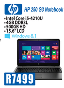 HP 250 G3 Notebook
