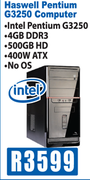Haswell Pentium G3250 Computer