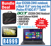 Acer EX2508-C9HU Notebook