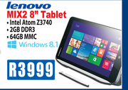 Lenovo MIX2 8" Tablet