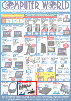 Computer World (27 Jan - 01 Feb 2016), page 1
