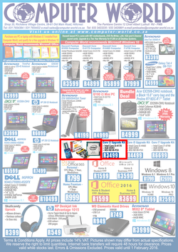 Computer World (27 Jan - 01 Feb 2016), page 1