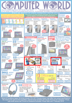 Computer World (27 Jan - 01 Feb 2016), page 1