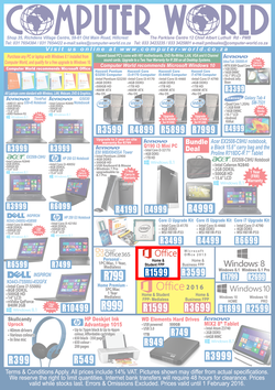 Computer World (27 Jan - 01 Feb 2016), page 1