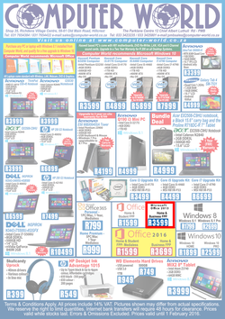 Computer World (27 Jan - 01 Feb 2016), page 1