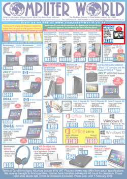 Computer World (27 Jan - 01 Feb 2016), page 1