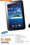 Samsung 7" Wi-Fi Galaxy Tab (GTP1010)
