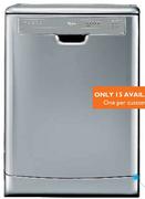 Wirlhpool 12 Place Silver Dishwasher (ADP3315SL)