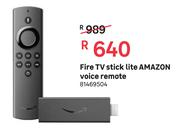 Amazon Voice Remote Fire TV Stick Lite