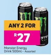 Monster Energy Drink Assorted- For Any 2 x 500ml