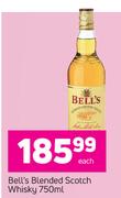 Bell's Blended Scotch Whisky-750ml Each