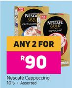 Nescafe Cappuccino Assorted-For Any 2 x 10's