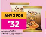 Amajoya Toffee Sweets Assorted-For Any 2 x 100g