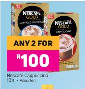 Nestle Cappuccino Assorted-For Any 2 x 10's