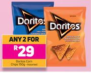 Doritos Corn Chips Assorted-For Any 2 x 150g