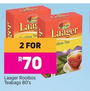 Laager Rooibos Teabags-For 2 x 80's