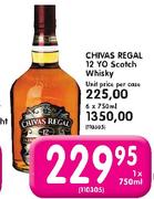 Chivas Regal 12 Yo Scotch Whisky-6 x 750ml