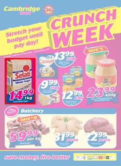 Cambridge Food Gauteng : Crunch Week (23 Nov - 30 Nov 2017), page 1