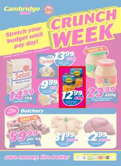 Cambridge Food Gauteng : Crunch Week (23 Nov - 30 Nov 2017), page 1