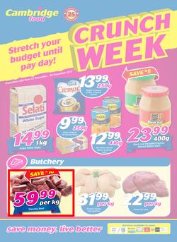 Cambridge Food Gauteng : Crunch Week (23 Nov - 30 Nov 2017), page 1