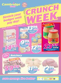 Cambridge Food Gauteng : Crunch Week (23 Nov - 30 Nov 2017), page 1