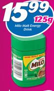 Milo Malt Energy Drink-125g