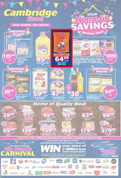 Cambridge Food KwaZulu-Natal : Home Of Savings (24 September - 6 October 2020), page 1