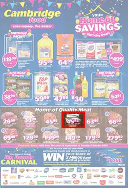 Cambridge Food KwaZulu-Natal : Home Of Savings (24 September - 6 October 2020), page 1